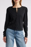 Paige Claire Silk-blend Top In Black
