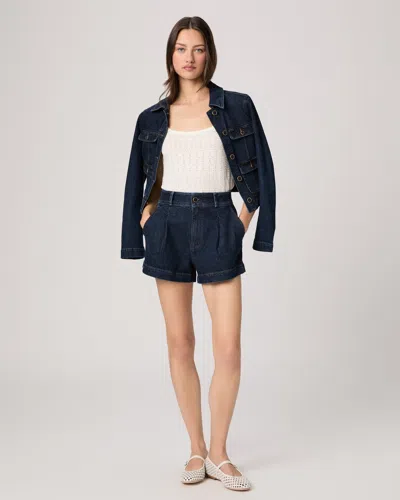 Paige Camille Shorts In Ballast In Blue