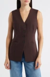 Paige Campanelli Vest Java In Brown