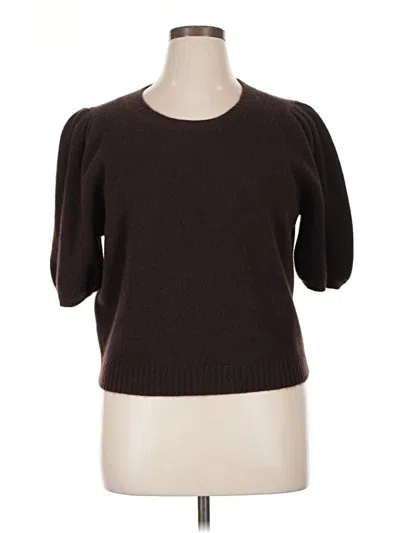 Pre-owned Paige Cardigan Sweater In Brown