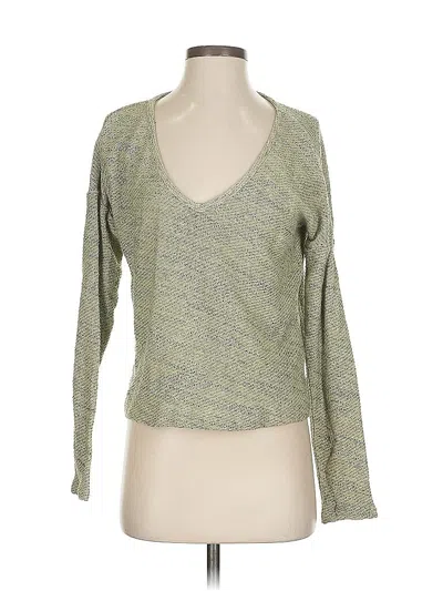Pre-owned Paige Cardigan Sweater In Green