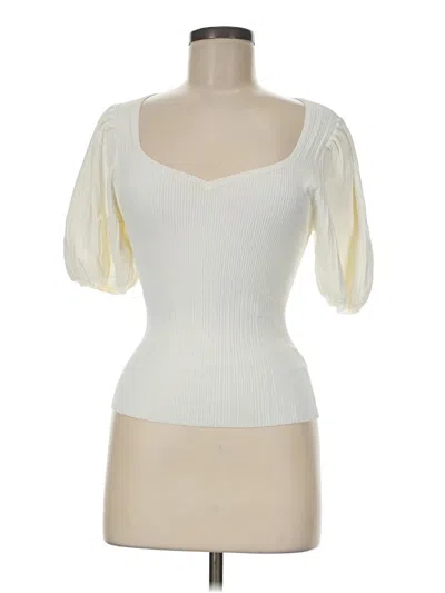 Pre-owned Paige Cardigan Sweater In Ivory