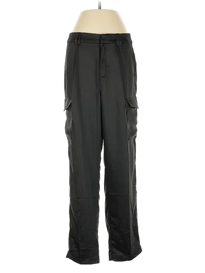 Pre-owned Paige Cargo Pants In Black