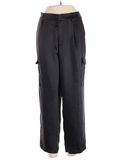Pre-owned Paige Cargo Pants In Black