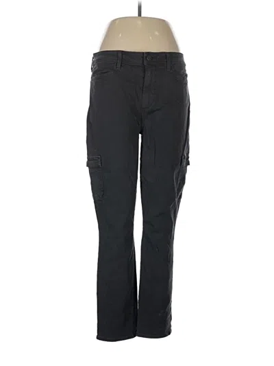 Pre-owned Paige Cargo Pants In Black