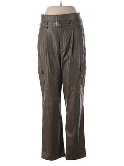 Pre-owned Paige Cargo Pants In Brown