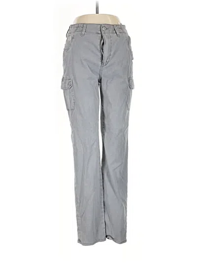 Pre-owned Paige Cargo Pants In Gray
