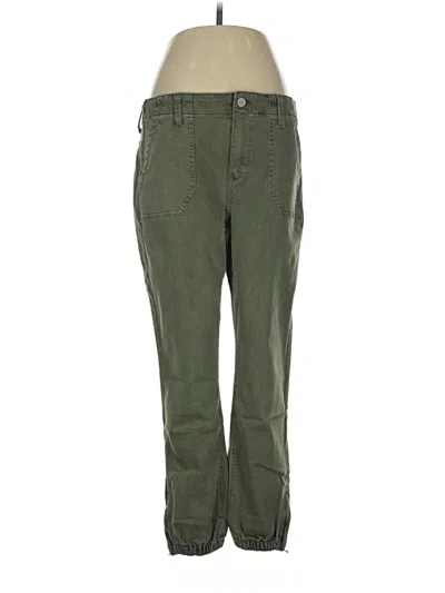 Pre-owned Paige Cargo Pants In Green