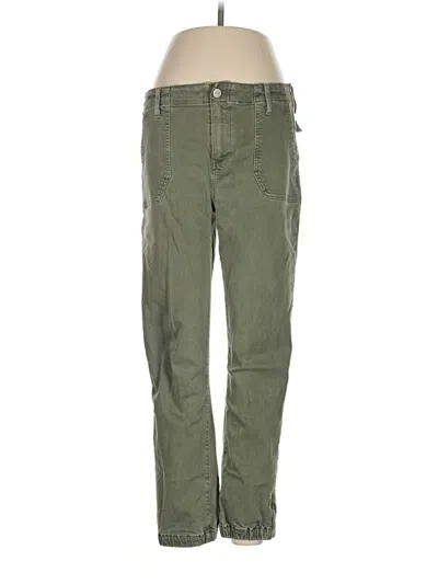 Pre-owned Paige Cargo Pants In Green