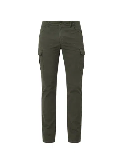 Paige Cargo-pocket Trousers In Green