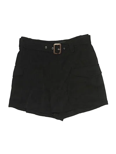 Pre-owned Paige Cargo Shorts In Black