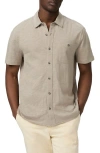 Paige Carillo Short Sleeve Button-up Shirt In Compass Arrow