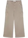 Paige Carly Cargo Pants In Grey