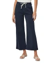 Paige Ari Drawstring Wide Leg Pants In Vintage Navy Seascape