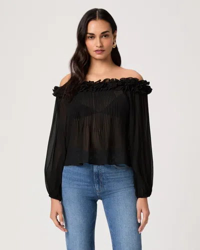 Paige Casey Blouse In Neutral