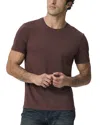 Paige Cash Crew Neck T-shirt In Brown