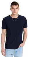 Paige Cash Crew Neck Tee In Deep Anchor Navy