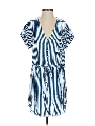 Pre-owned Paige Casual Dress In Blue