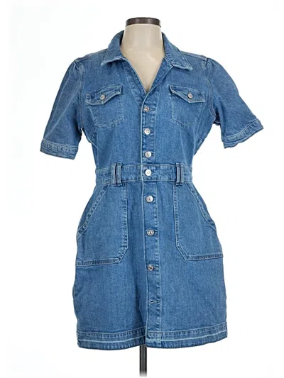 Pre-owned Paige Casual Dress In Blue