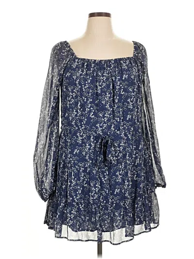 Pre-owned Paige Casual Dress In Blue