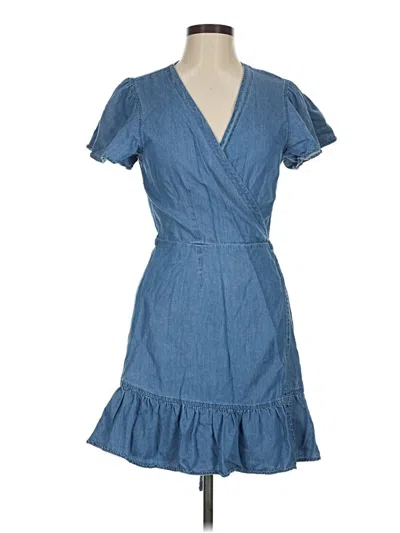 Pre-owned Paige Casual Dress In Blue