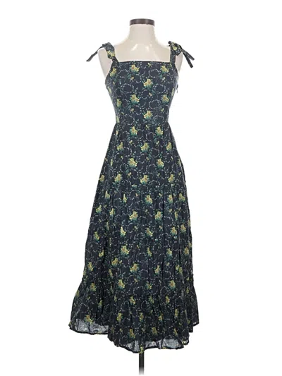 Pre-owned Paige Casual Dress In Blue