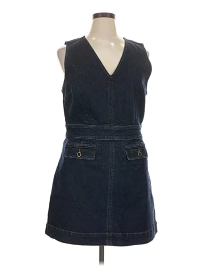 Pre-owned Paige Casual Dress In Blue