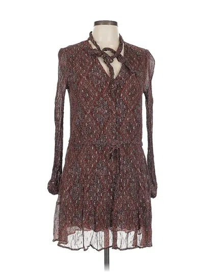 Pre-owned Paige Casual Dress In Brown
