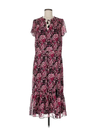 Pre-owned Paige Casual Dress In Burgundy