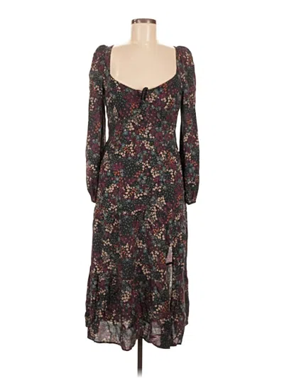 Pre-owned Paige Casual Dress In Burgundy