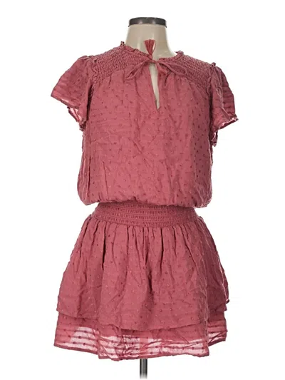 Pre-owned Paige Casual Dress In Burgundy