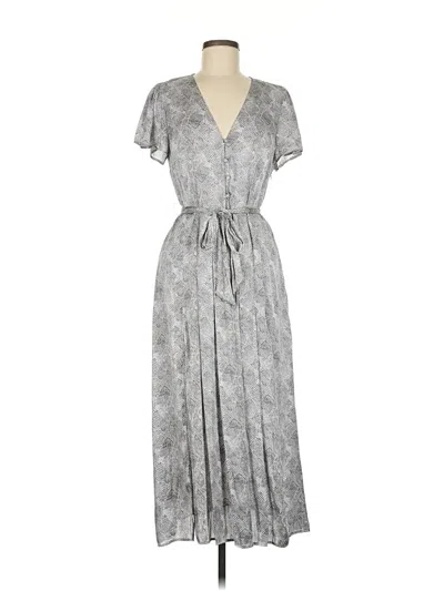 Pre-owned Paige Casual Dress In Gray