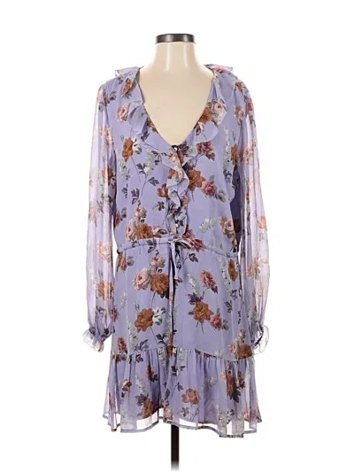 Pre-owned Paige Casual Dress In Purple