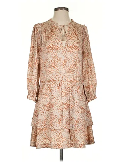 Pre-owned Paige Casual Dress In Tan