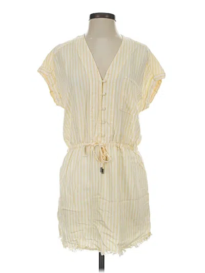 Pre-owned Paige Casual Dress In Yellow