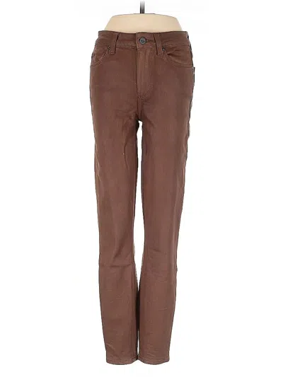 Pre-owned Paige Casual Pants In Brown
