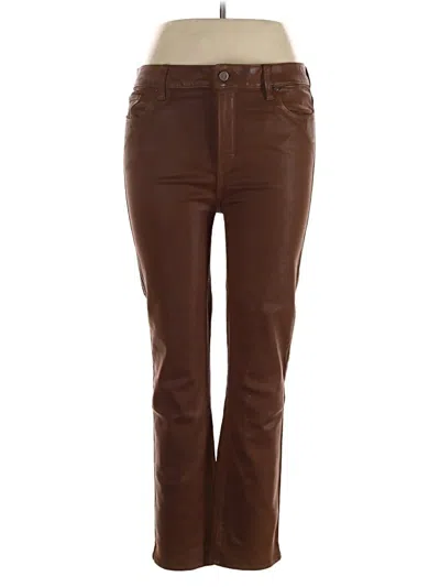 Pre-owned Paige Casual Pants In Brown