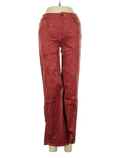 Pre-owned Paige Casual Pants In Burgundy