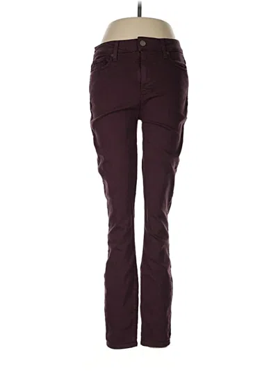 Pre-owned Paige Casual Pants In Burgundy