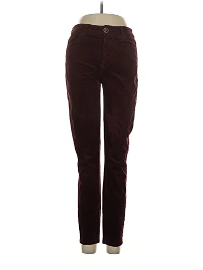 Pre-owned Paige Casual Pants In Burgundy