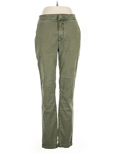 Pre-owned Paige Casual Pants In Green