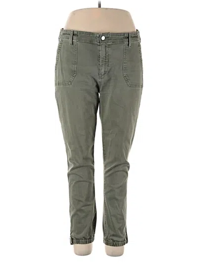 Pre-owned Paige Casual Pants In Green