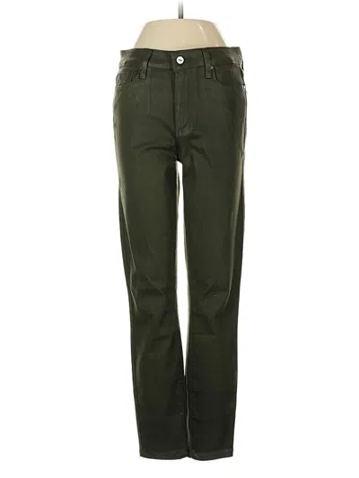 Pre-owned Paige Casual Pants In Green