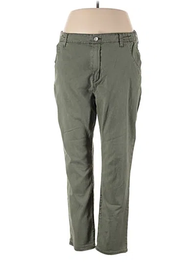 Pre-owned Paige Casual Pants In Green
