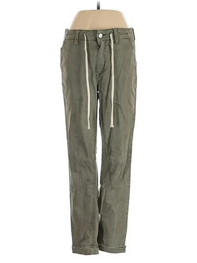 Pre-owned Paige Casual Pants In Green