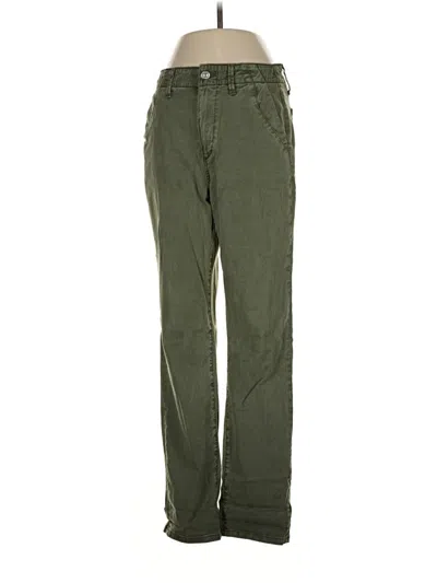 Pre-owned Paige Casual Pants In Green