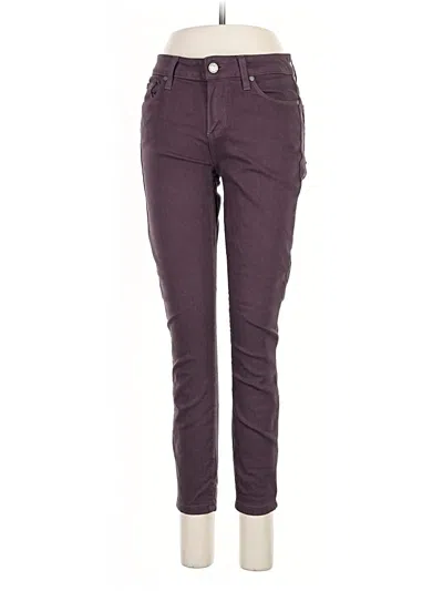 Pre-owned Paige Casual Pants In Purple