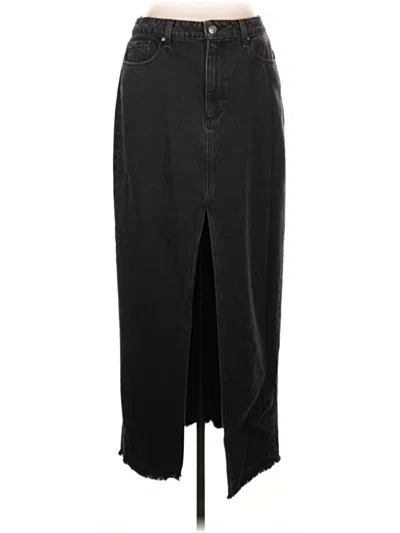 Pre-owned Paige Casual Skirt In Black