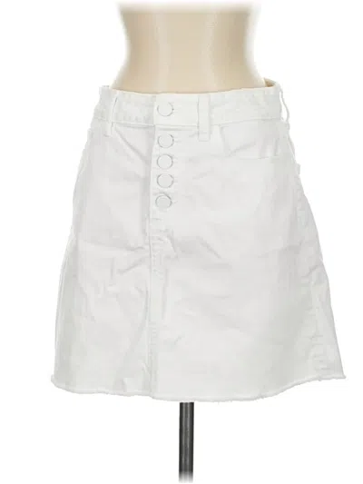 Pre-owned Paige Casual Skirt In White