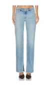 Paige Celeste Wide Leg In Wrenley Distressed